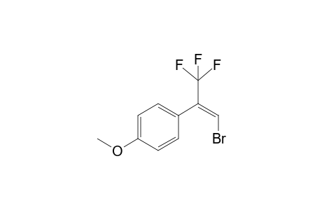 1-(1-Bromo-3,3,3-trifluoroprop-1-en-2-yl)-4-methoxybenzene