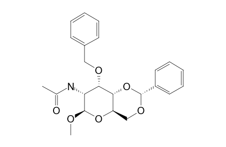 METHYL-2-ACETAMIDO-3-O-BENZYL-4,6-O-BENZYLIDENE-2-DEOXY-BETA-D-ALLOPYRANOSIDE