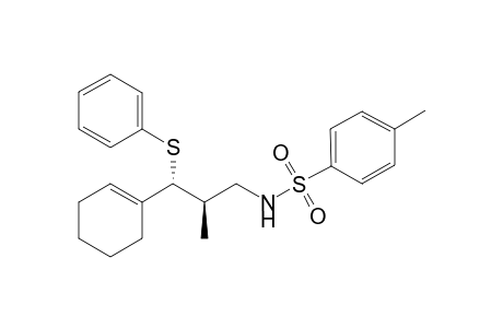 N-(3-Cyclohex-1-enyl-2-methyl-3-phenylsulfanyl-propyl)-4-methyl-benzenesulfonamide