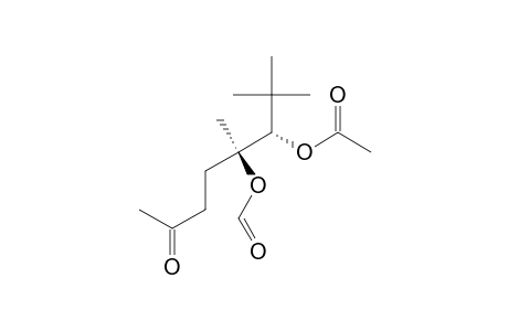 5-FORMYLOXY-5,7,7-TRIMETHYL-6-ACETOXYOCTAN-2-ONE