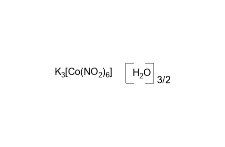 POTASSIUM HEXANITROCOBALTATE(III), SESQUIHYDRATE