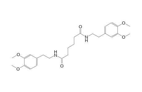 N~1~,N~6~-bis[2-(3,4-dimethoxyphenyl)ethyl]hexanediamide