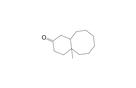 2(1H)-Benzocyclooctenone, decahydro-4a-methyl-, trans-(-)-