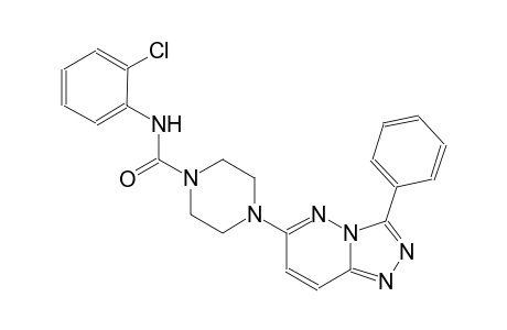 1-piperazinecarboxamide, N-(2-chlorophenyl)-4-(3-phenyl[1,2,4]triazolo[4,3-b]pyridazin-6-yl)-