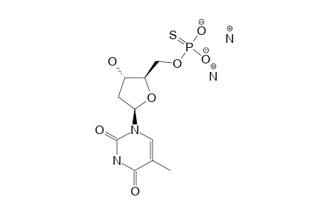 THYMIDIN-5'-YL_PHOSPHOROTHIOATE_AMMONIUM_SALT