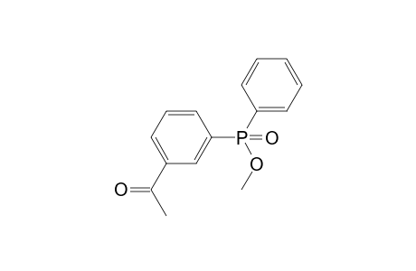 Methyl (3-acetylphenyl)(phenyl)phosphinate