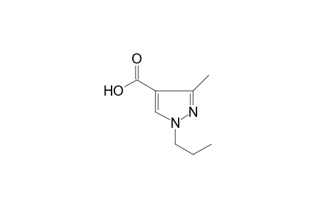 1H-Pyrazole-4-carboxylic acid, 3-methyl-1-propyl-