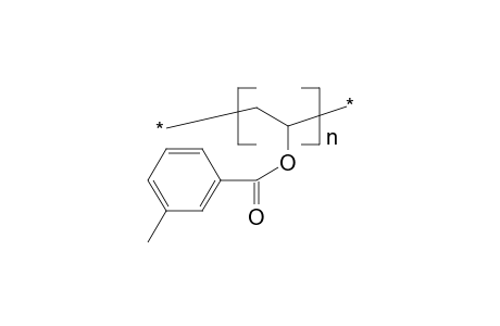 Poly(vinyl m-methylbenzoate)