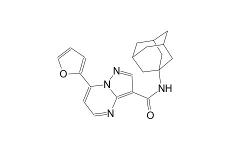 N-(1-adamantyl)-7-(2-furyl)pyrazolo[1,5-a]pyrimidine-3-carboxamide