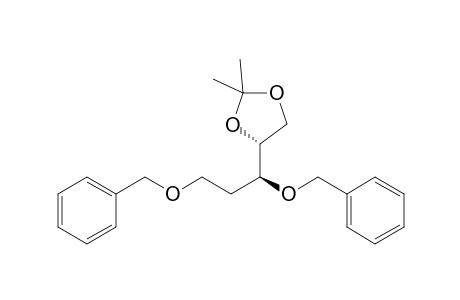 (2R,3S)-3,5-Di-O-benzyl-1,2-O-isopropylidenepentane-1,2,3,5-tetraol