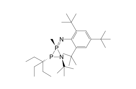 (1S,2S,3S)-1-tert-Butyl-2-(1,1-diethylpropyl)-3-methyl-3-[(2,4,6-tri-tert-butylphenyl)imino]-1,2,3lambda5-azadiphosphiridine