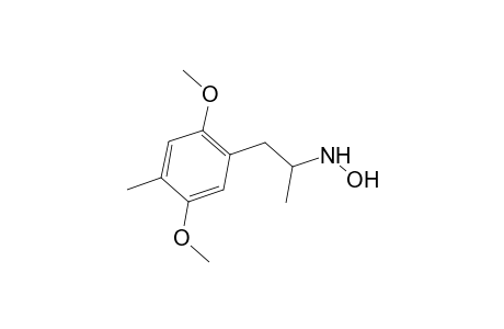 Benzeneethanamine, N-hydroxy-2,5-dimethoxy-.alpha.,4-dimethyl-