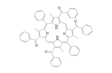 2,8,12,18-Tetrabenzoyl-3,7,13,17-tetramethyl-5,10, 15, 20-tetraphenylporphyrine