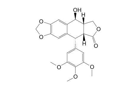 (5S,5aS,8aR,9R)-5-hydroxy-9-(3,4,5-trimethoxyphenyl)-5a,6,8a,9-tetrahydro-5H-isobenzofuro[5,6-f][1,3]benzodioxol-8-one