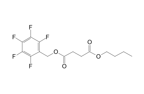 Succinic acid, butyl pentafluorobenzyl ester