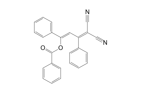 (Z)-4,4-Dicyano-1,3-diphenylbuta-1,3-dienyl benzoate