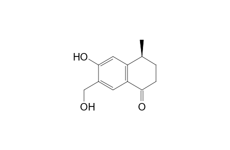 (S)-6-hydroxy-7-hydroxymethyl-4-methyltetralone