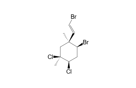 (1S,2S,4R,5S)-2-bromo-1-[(E)-2-bromoethenyl]-4,5-dichloro-1,5-dimethylcyclohexane