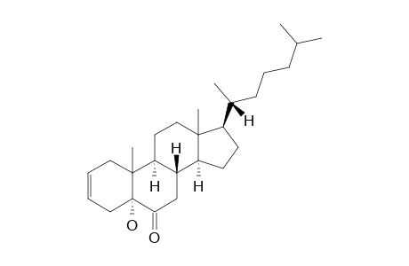 5-.alpha.-Hydroxycholest-2-en-6-one