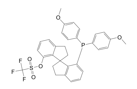 (R)-7-DI-(PARA-METHOXYPHENYL)-PHOSPHINO-7'-TRIFLUOROMETHANESULFONYLOXY-1,1'-SPIROBIINDANE