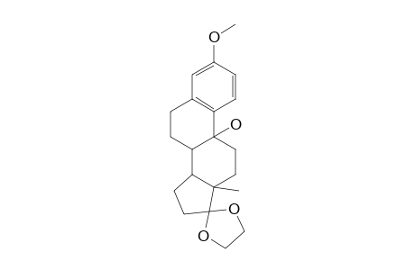 17,17-ETHYLENEDIOXY-3-METHOXYOESTRA-1,3,5(10)-TRIEN-9-ALPHA-OL