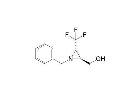 trans-1-Benzyl-3-trifluoromethyl-2-hydroxymethylaziridine