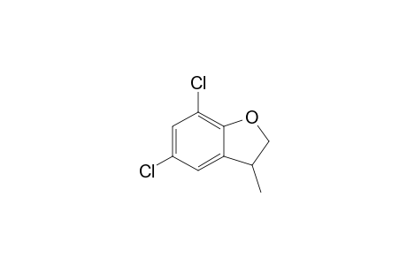 5,7-bis(chloranyl)-3-methyl-2,3-dihydro-1-benzofuran