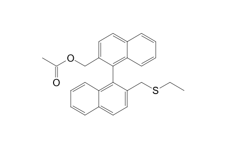 [1-[2-(ethylsulfanylmethyl)-1-naphthyl]-2-naphthyl]methyl acetate