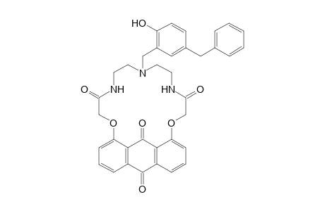 12-[(5-benzyl-2-hydroxyphenyl)methyl]-6,18-dioxa-9,12,15-triazatetracyclo[21.3.1.0(5,26).0(19,24)]heptacosa-1(26),2,4,19,21,23-hexaene-8,16,25,27-tetrone