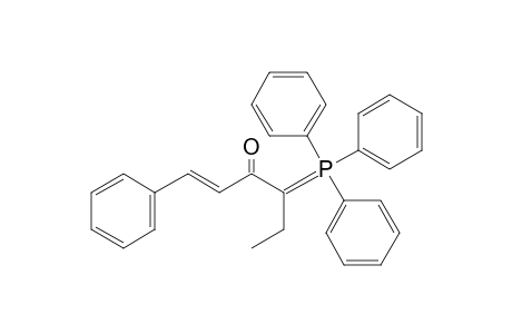(E)-1-phenyl-4-triphenylphosphoranylidene-1-hexen-3-one