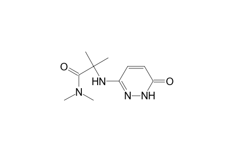 Propanamide, 2-[(1,6-dihydro-6-oxo-3-pyridazinyl)amino]-N,N,2-trimethyl-