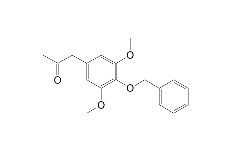 1-(4-benzyloxy-3,5-dimethoxyphenyl)propan-2-one