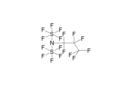 N,N-BIS(PENTAFLUOROSULPHANYL)-N-HEPTAFLUOROPROPYLAMINE