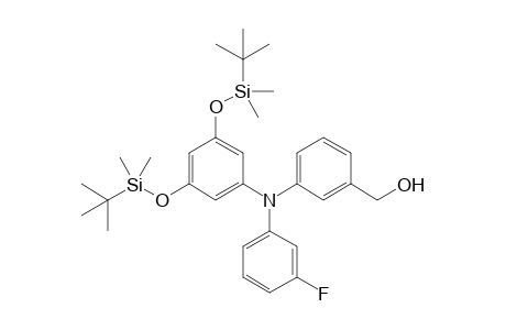 [3-(N-[3,5-bis[[tert-butyl(dimethyl)silyl]oxy]phenyl]-3-fluoro-anilino)phenyl]methanol