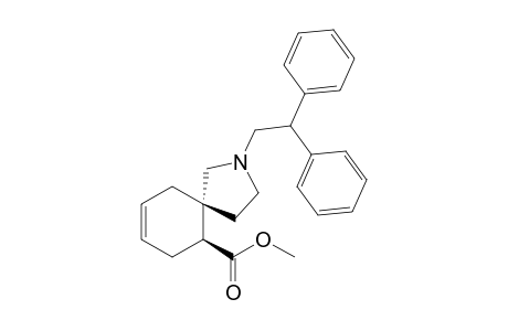(5R,6S)-Methyl N-(2',2'-diphenylethyl)-2-aza-spiro[4,5]dec-8-ene-6-carboxylate
