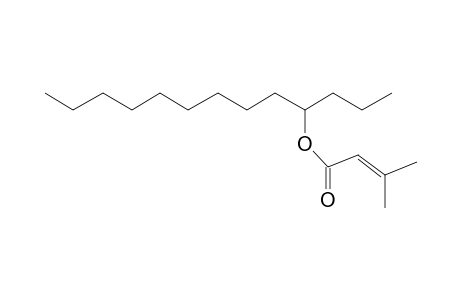 3-Methyl-2-butenoic acid, 4-tridecyl ester