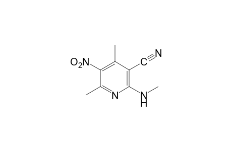 4,6-Dimethyl-2-(methylamino)-5-nitronicotinonitrile