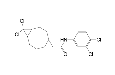 10,10-dichloro-N-(3,4-dichlorophenyl)tricyclo[7.1.0.0~4,6~]decane-5-carboxamide