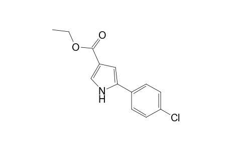 Ethyl 5-(4-chlorophenyl)pyrrole-3-carboxylate