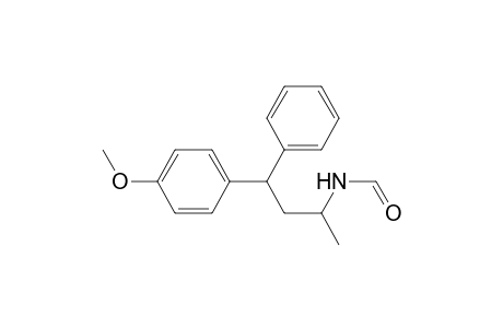 (+-)-N-[1-methyl-3-(4-methoxyphenyl)-3-phenylpropyl]formamide