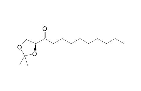 1-((S)-2,2-Dimethyl-[1,3]dioxolan-4-yl)-decan-1-one