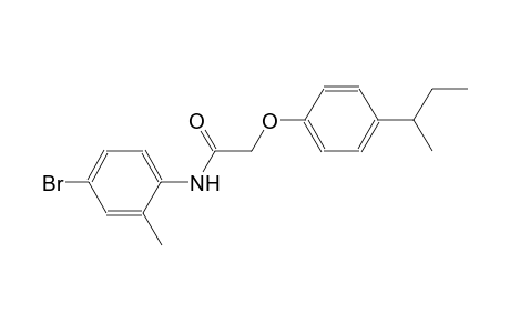 acetamide, N-(4-bromo-2-methylphenyl)-2-[4-(1-methylpropyl)phenoxy]-