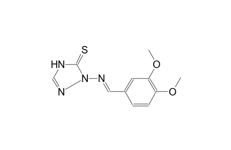 3H-1,2,4-triazole-3-thione, 2-[[(E)-(3,4-dimethoxyphenyl)methylidene]amino]-2,4-dihydro-
