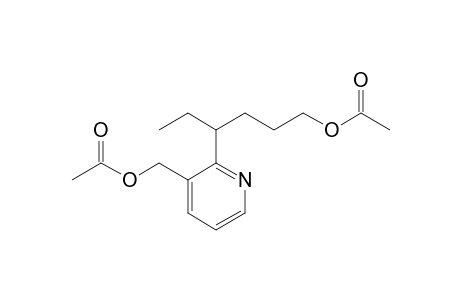 3-(Acetoxymethyl)-2-[4'-acetyl-1'-ethylbutyl]-pyridine