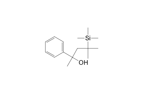 4-Methyl-2-phenyl-4-trimethylsilylpentan-2-ol