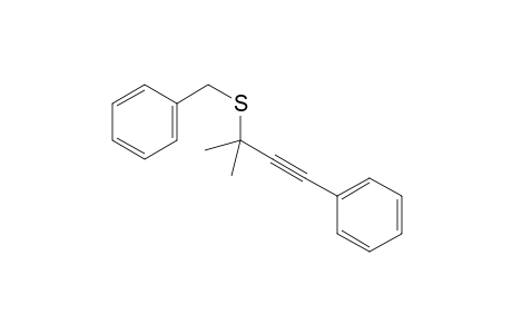 Benzyl (2-methyl-4-phenylbut-3-yn-2-yl) sulfide