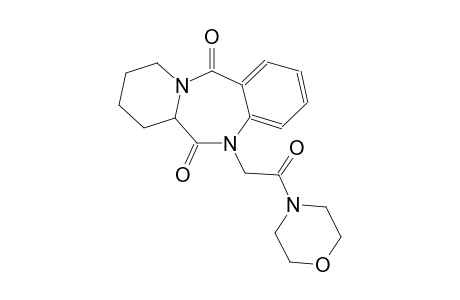 5-(2-morpholino-2-oxoethyl)-7,8,9,10-tetrahydrobenzo[e]pyrido[1,2-a][1,4]diazepine-6,12(5H,6aH)-dione