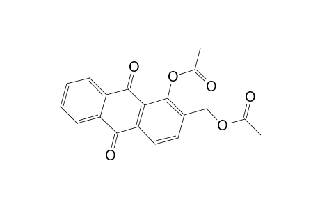 [1-(Acetyloxy)-9,10-dioxo-9,10-dihydro-2-anthracenyl]methyl acetate