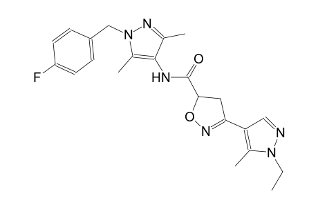 5-isoxazolecarboxamide, 3-(1-ethyl-5-methyl-1H-pyrazol-4-yl)-N-[1-[(4-fluorophenyl)methyl]-3,5-dimethyl-1H-pyrazol-4-yl]-4,5-dihydro-