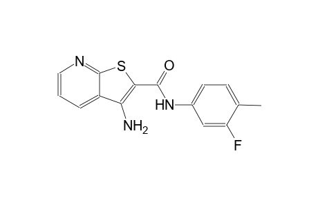 thieno[2,3-b]pyridine-2-carboxamide, 3-amino-N-(3-fluoro-4-methylphenyl)-